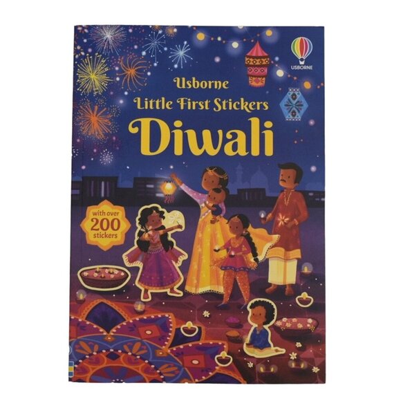 Diwali Book Set Peppa Pig Usborne 1st Stickers Diwali The Best Diwali Ever - Picture 4 of 7